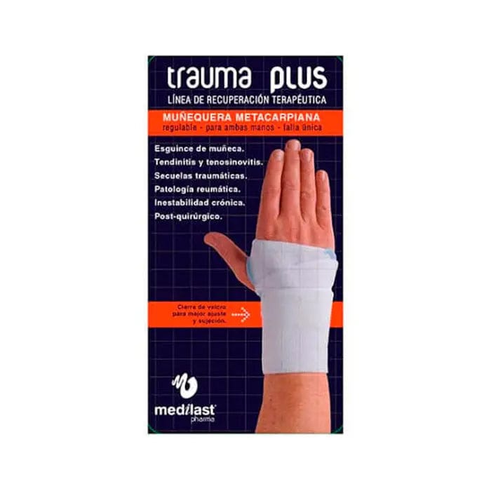 Jag Couture London - New York Medilast Metacarpal Wrist Orthosis Trauma Plus White