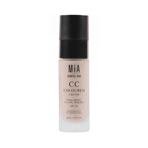 Jag Couture London Mia Cosmetics CC Cream SPF30 Medium in 30ml, showing the tube with product branding and packaging details.