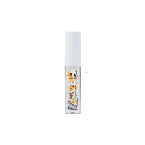Jag Couture London Mía Cosmetics Cornflower and Calendula Lip Oil 2.7ml with natural oil applicator