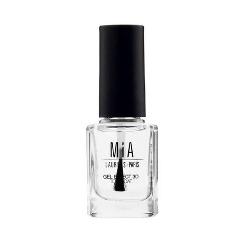Jag Couture London - New York Mía Cosmetics Gel Effect 3D Nail Polish bottle with vibrant nail color and sleek packaging.