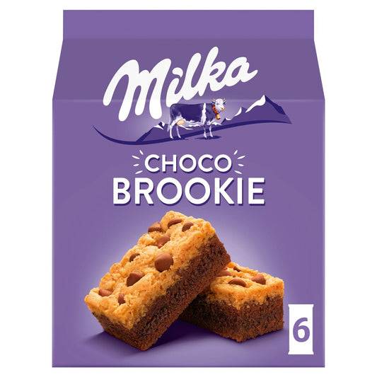 Jag Couture London - New York Milka Choco Brookie carton containing 6 individual bars - VAT FREE