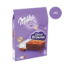 Jag Couture London - New York Milka Choco Brownie carton containing 6 individual bars - VAT FREE