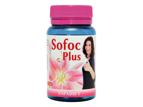 Montstar Sofoc Plus supplement bottle with 45 capsules by Jag Couture London New York, featuring a label with product and brand details.