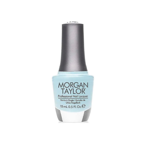 Morgan Taylor Water Baby nail lacquer in 15ml bottle, professional nail polish by Jag Couture London New York.