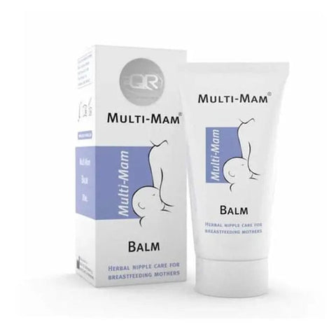 Jag Couture London New York Multi-Mam Nipple Care Balm 30ml jar showing the nourishing balm for sensitive nipples.