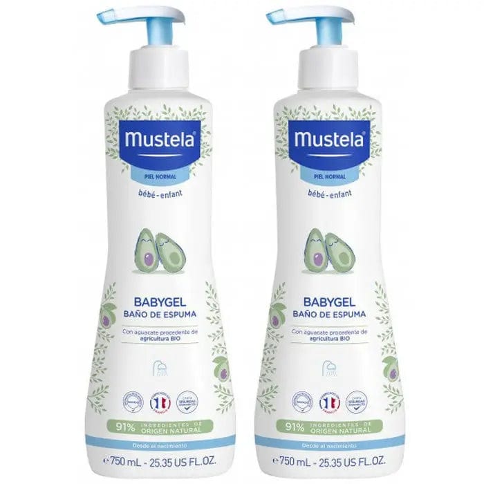 Jag Couture London - New York Mustela Babygel Foaming Bath 2x750ml