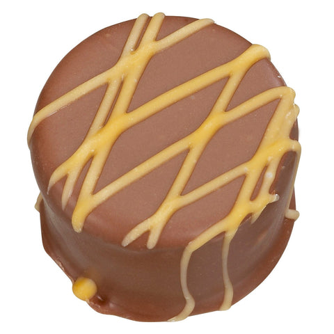 Jag Couture London Naranja milk chocolate bar with orange mousse filling and orange stripe, 18.2g, shown in the image.