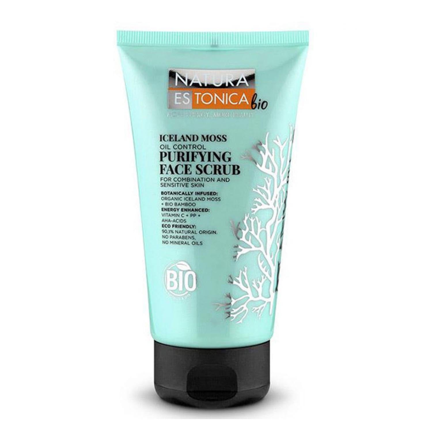 Jag Couture London - New York Natura Siberica Estonica Iceland Moss Exfoliante Facial Purificante Oil Control 150ml