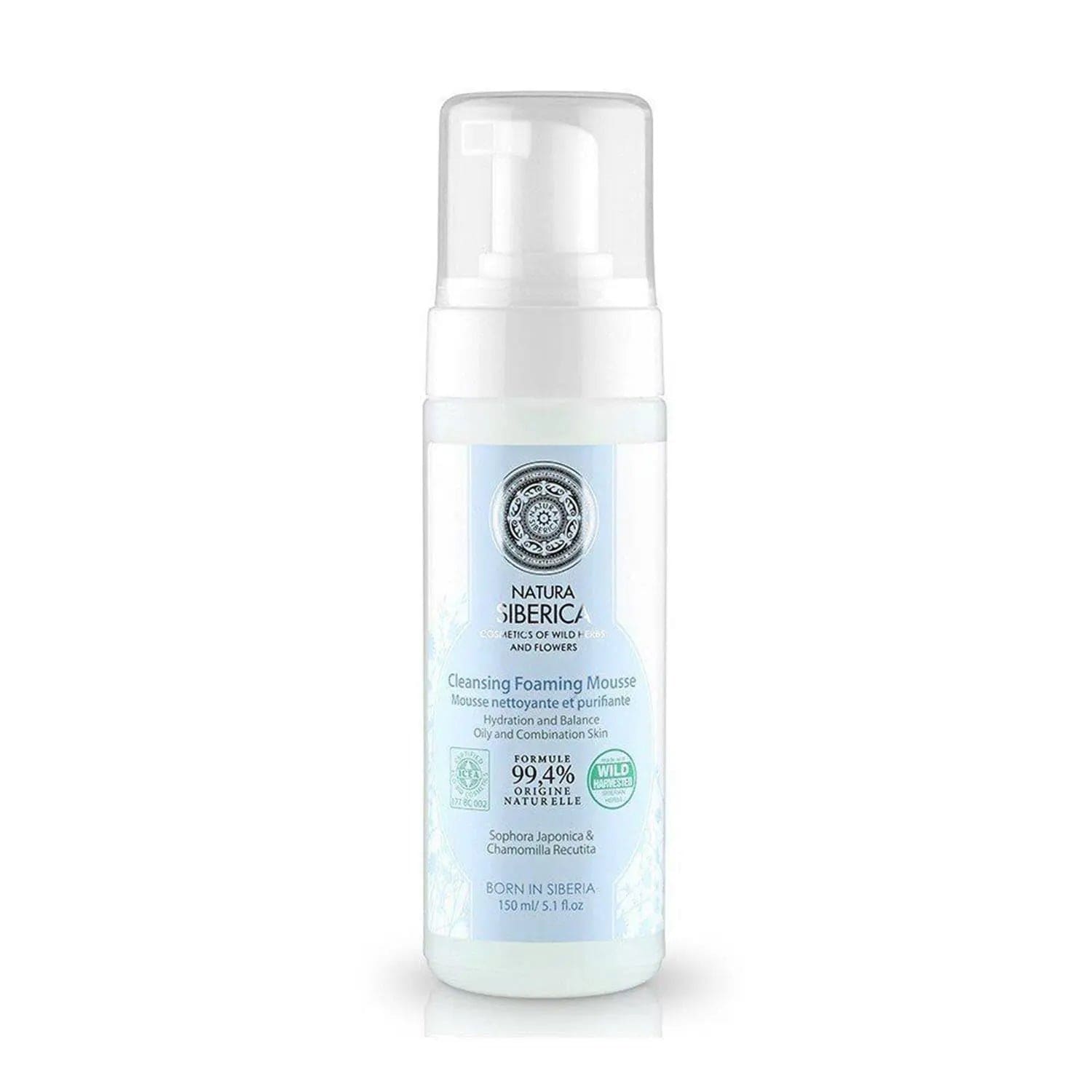 Jag Couture London - New York Natura Siberica Hidratacion y Equilibrio Mouse Limpiador Piel Grasa 170ml