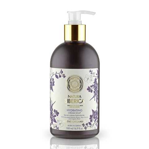Natura Siberica Hydrating Crema-Jabon by Jag Couture London New York, a moisturizing cream and soap in a single product.