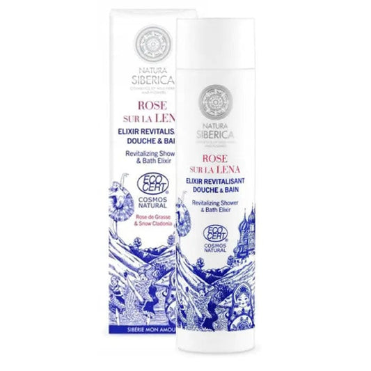 Jag Couture London - New York Natura Siberica Lena Rose Revitalizing Shower And Bath Elixir 200ml