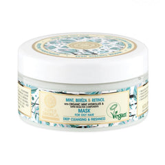 Jag Couture London - New York Natura Siberica Menta Abedul Retinol Mascarilla Capilar Cabello Graso 400ml