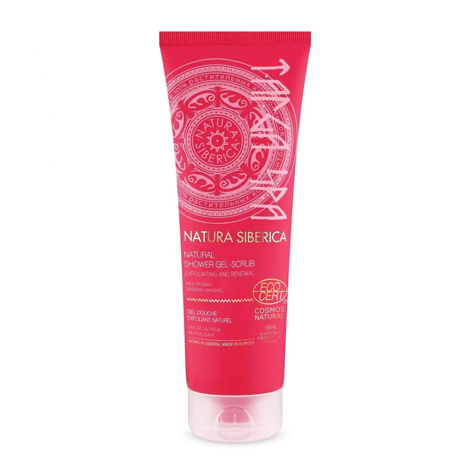 Jag Couture London - New York Natura Siberica Natural Gel-Exfoliante Siberian Ginseng 200ml