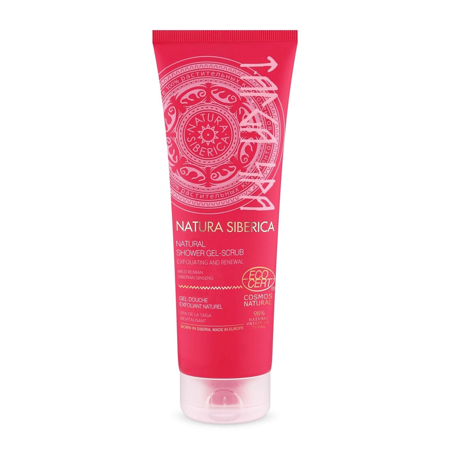 Jag Couture London - New York Natura Siberica Natural Gel-Exfoliante Siberian Ginseng 200ml