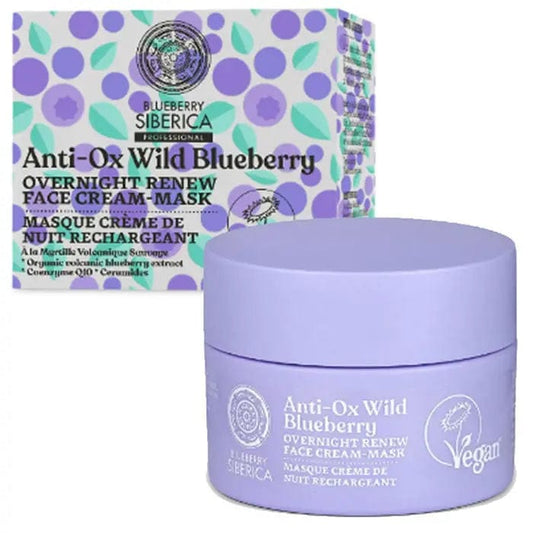 Jag Couture London - New York Natura Siberica Overnight Renew Face Cream Mask 50ml