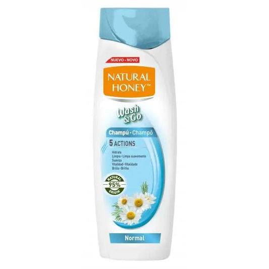 Jag Couture London - New York Natural Honey Wash y Go Champú Normal 400ml