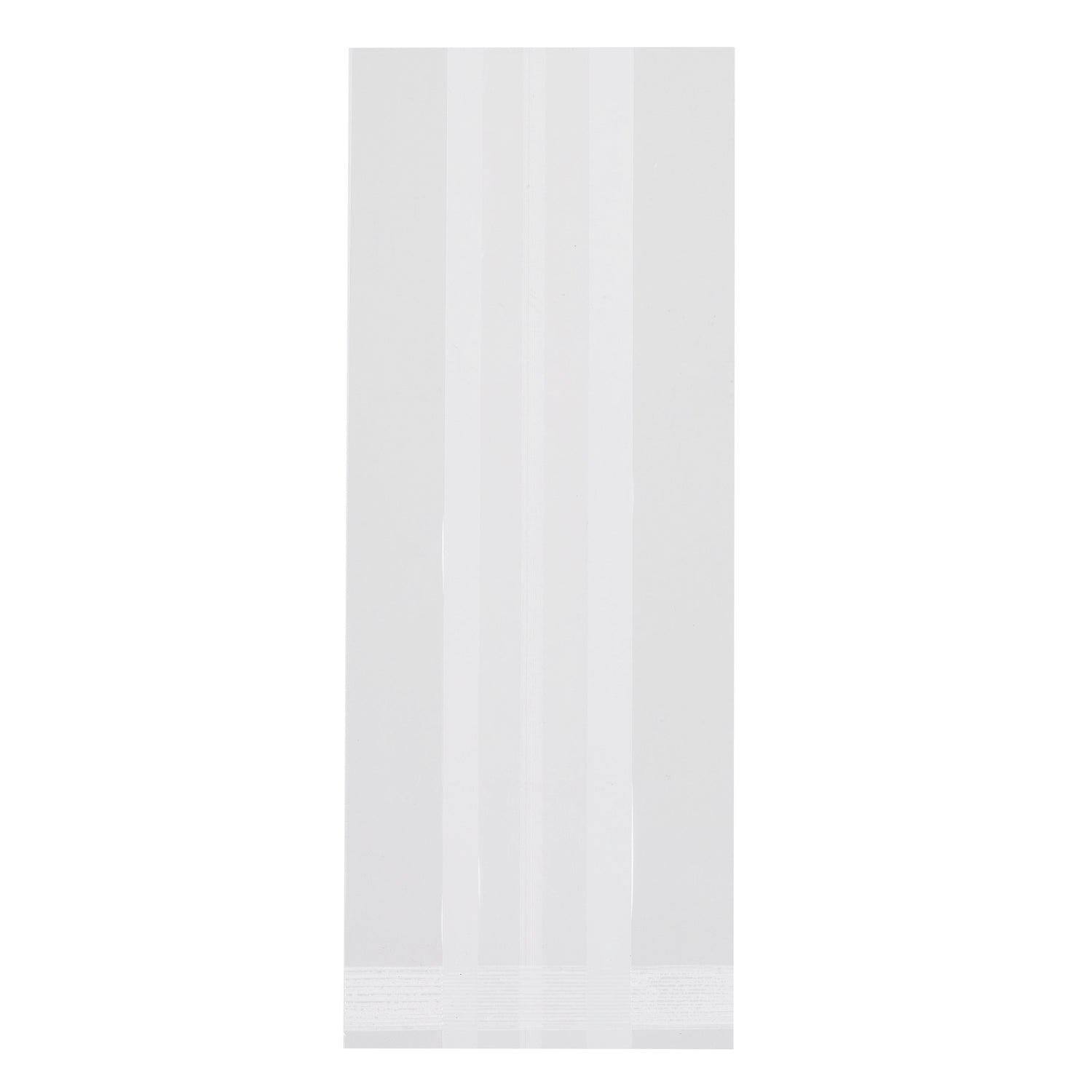 Jag Couture London - New York Nature flex compostable crimp bottom bags with side vent - 76mm x 114mm x 180mm