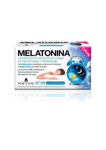 Jag Couture London - New York Natysal Melatonina 60 masticable tablets for restful sleep, natural stress relief.