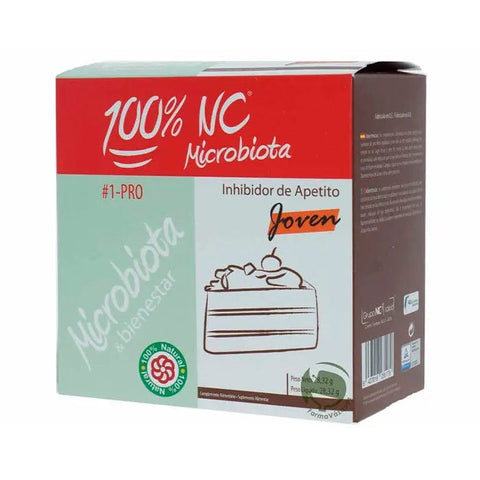 Jag Couture London New York Nc Microbiota Adult Appetite Inhibitor supplement bottle with label and cap.