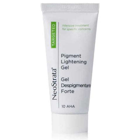 Neostrata Forte Depigmenting Gel in 30ml jar, a skincare product by Jag Couture London New York for reducing dark spots.