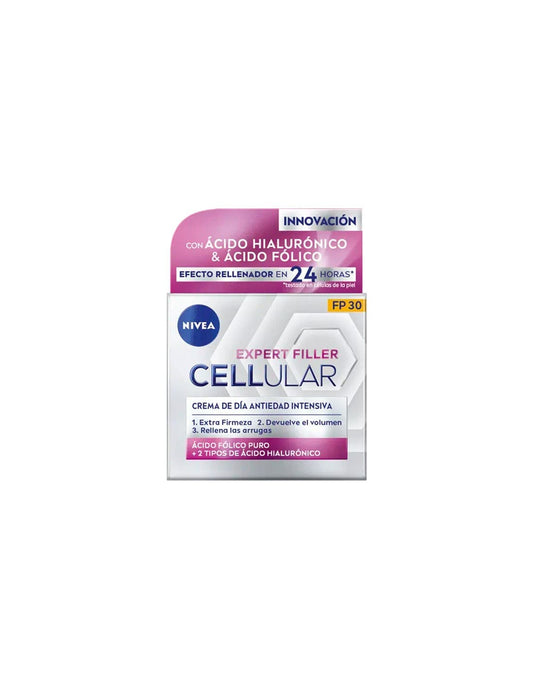 Jag Couture London - New York Nivea Cellular Filler Hialurónico y Fólico Crema Día Spf30 50ml