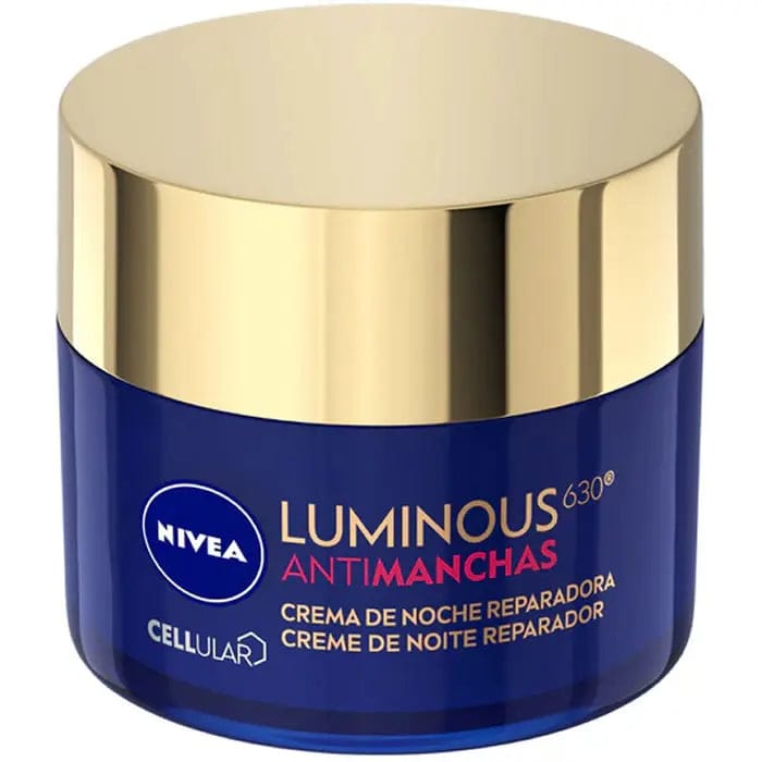 Jag Couture London - New York Nivea Luminous 630 Antimanchas Crema Noche Reparadora 40ml