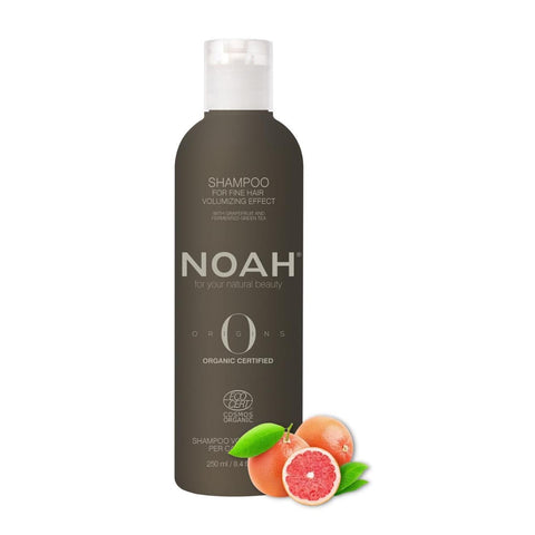 Jag Couture London Noah Original Organic Volumizing Shampoo 250ml bottle with natural ingredients and sleek packaging.