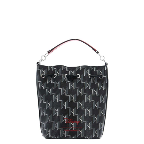 Black Karl Lagerfeld 231W3123-A999 handbag by Jag Couture London-New York, featuring sleek design and high-quality craftsmanship.