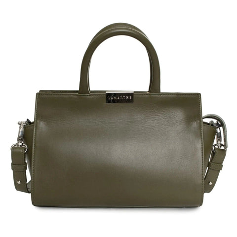 Jag Couture London New York Lamarthe X073 CT401 BIS U300 handbag with sleek design and neutral color, shown on a plain background.