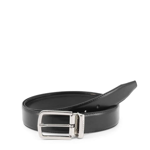Elegant black Ungaro UBLT000054_NERO leather handbag by Jag Couture London - New York, showing front view with textured details.