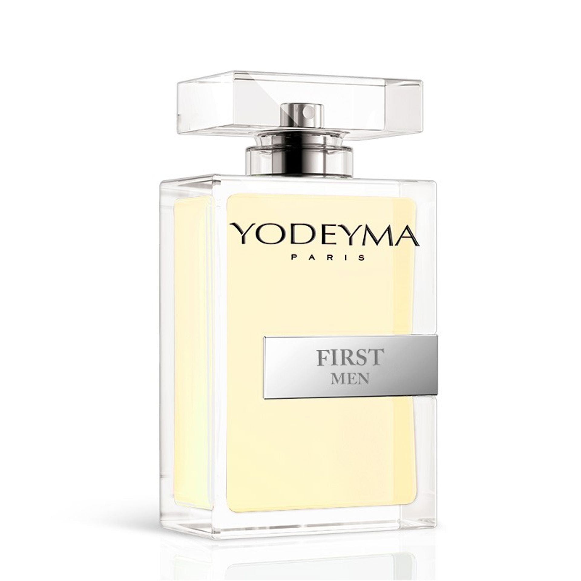 Yodeyma First Men perfume bottle from Jag Couture London New York, 100ml, with sleek packaging and elegant design.