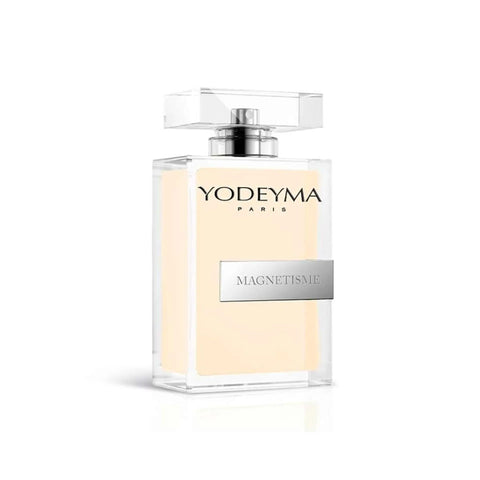 Yodeyma Magnetisme M perfume bottle, 100ml, by Jag Couture London New York, with sleek design and elegant packaging.