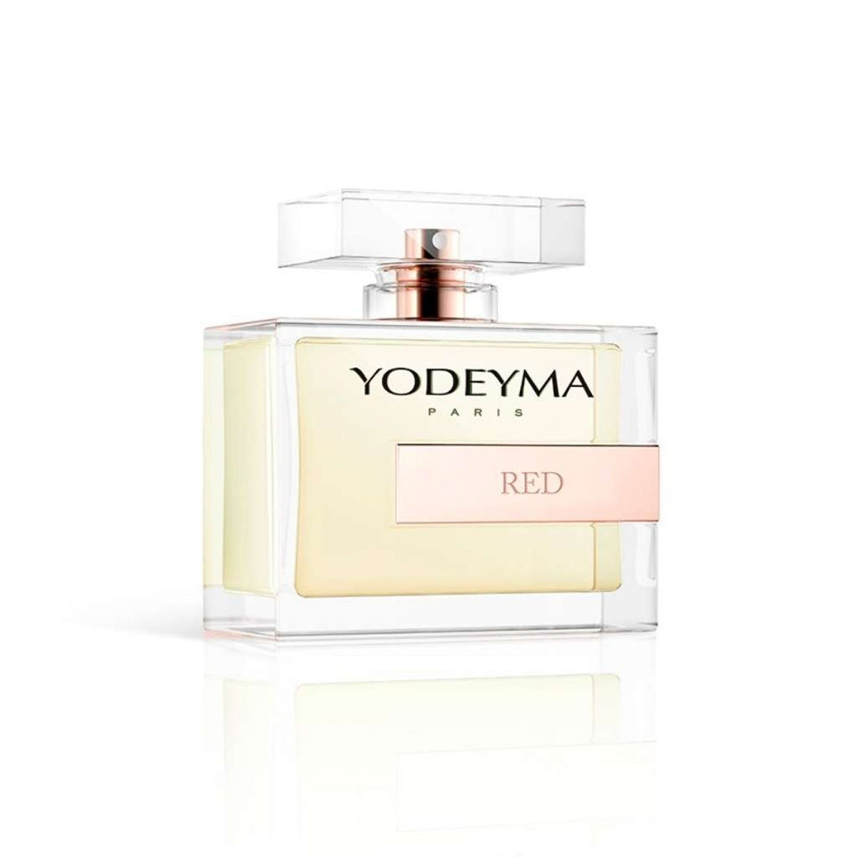 Yodeyma Red_W perfume bottle by Jag Couture London - New York, 100ml, featuring a sleek red design and elegant packaging.
