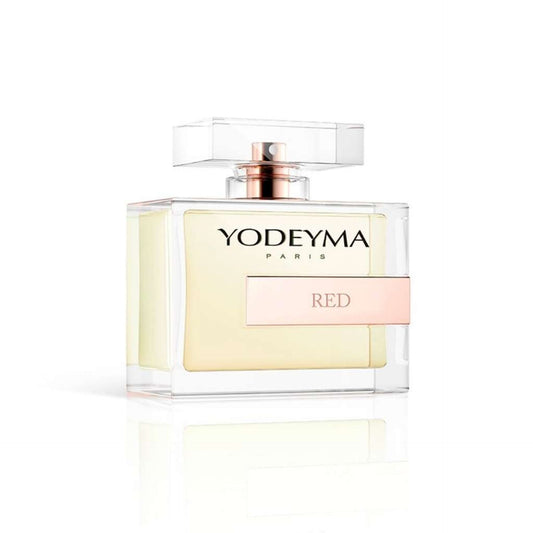 Yodeyma Red_W perfume bottle by Jag Couture London - New York, 100ml, featuring a sleek red design and elegant packaging.
