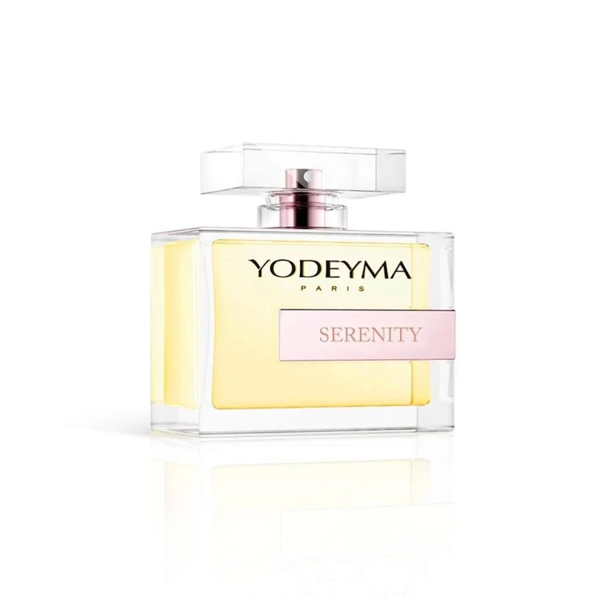Yodeyma Serenity W perfume bottle in 100ml with elegant packaging, by Jag Couture London New York.