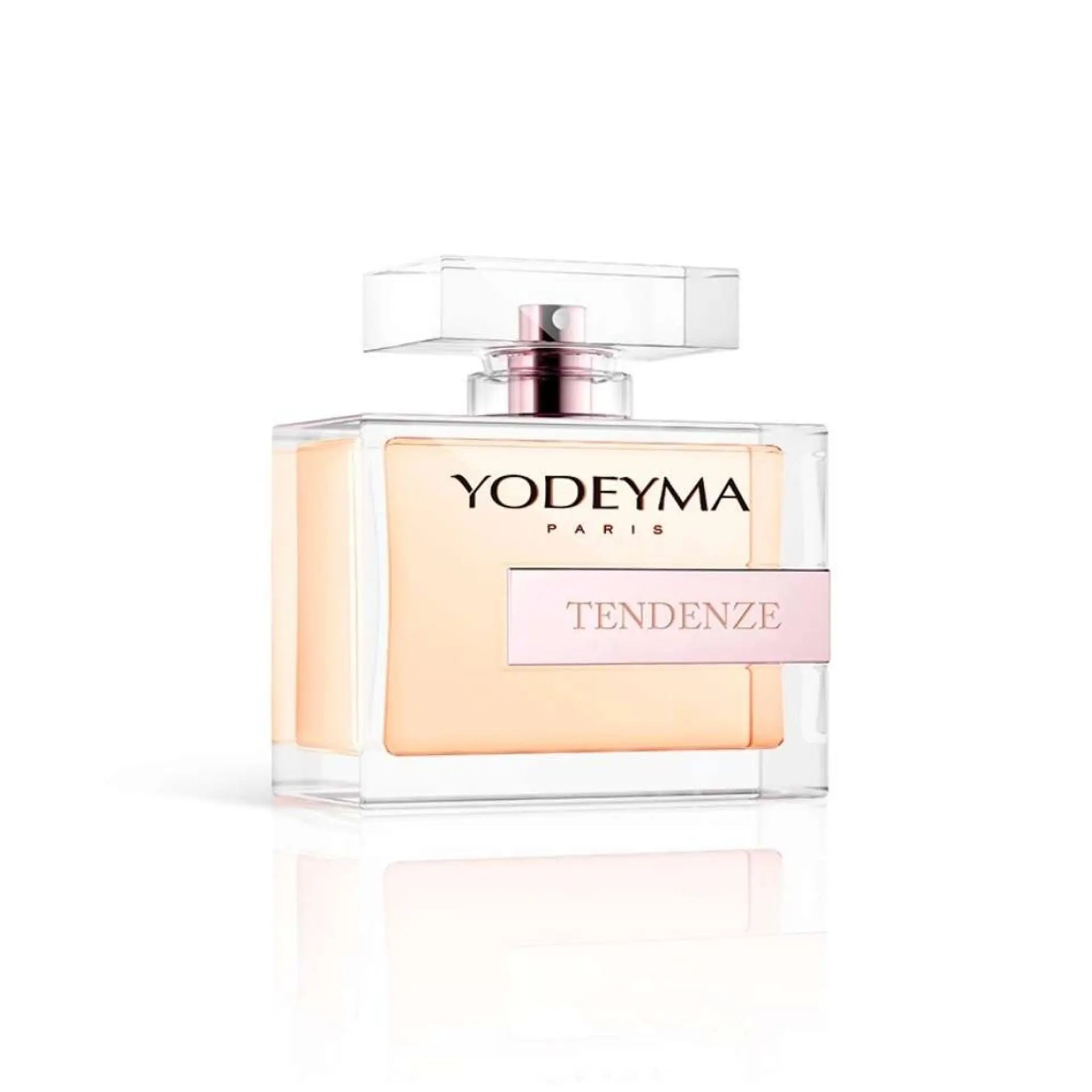 Yodeyma Tendenze_W 100ml perfume bottle by Jag Couture London New York, featuring elegant packaging and sleek design.