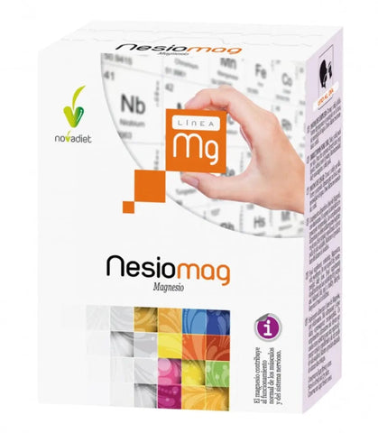 Novadiet Nesiomag 18-stick pack by Jag Couture London New York, showing the product box with 18 sticks in a sleek design.