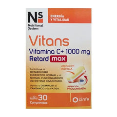 Jag Couture London - New York NS Vitans Vitamin C+ 1000Mg Retard Max 30 Comp