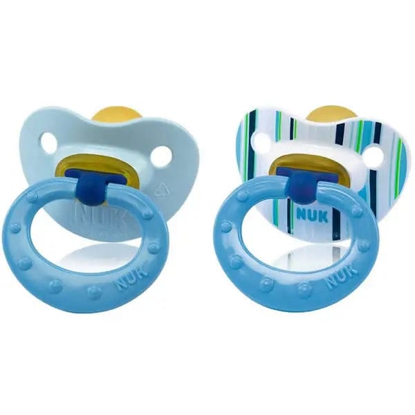 Jag Couture London - New York Nuk Classic Shooter T1 Fashion Blue Latex 0-6 Months 2 Units