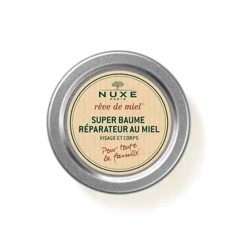 Nuxe Super Skin Repair Balm Rêve de Miel face and body 40ml, nourishing balm for skin relief and hydration, from Jag Couture London.
