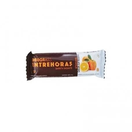 Jag Couture London N.Y. Obegrass Entrehoras chocolate and orange snack bars, 20 units, natural ingredients, healthy energy boost