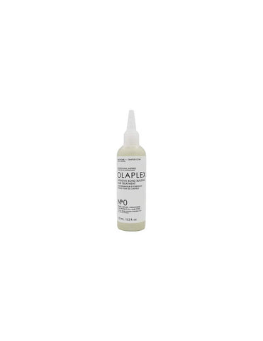 Olaplex Intensive Bond Building Hair Treatment N0 in 155ml jar, by Jag Couture London-New York, shown in a sleek container.