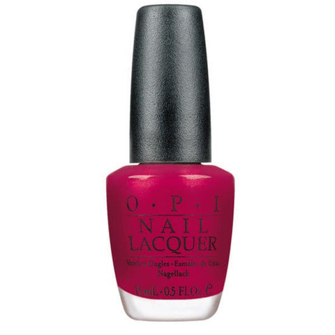 Opi Nail Lacquer Nlh08 Im Not Really A Waitress 15ml by Jag Couture London New York, showing vibrant nail polish in a clear bottle.