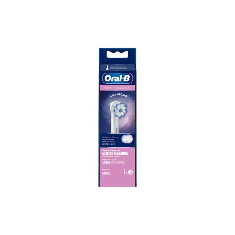 Jag Couture London - New York Oral-B Sensitive Clean Replacement Brush Head 3 pcs.