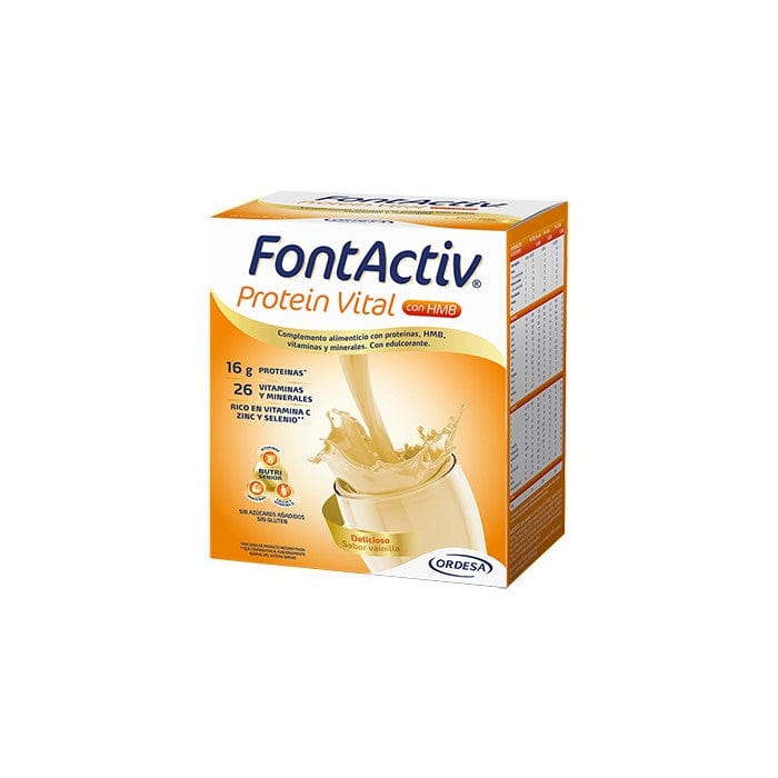 Jag Couture London - New York Ordesa Fontactiv Protein Vital Vanilla 14 Sachets