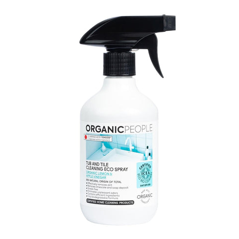Organic People Tub and Tittle Cleaning Eco Spray by Jag Couture London, 200ml, with a spray bottle and natural cleaning ingredients.