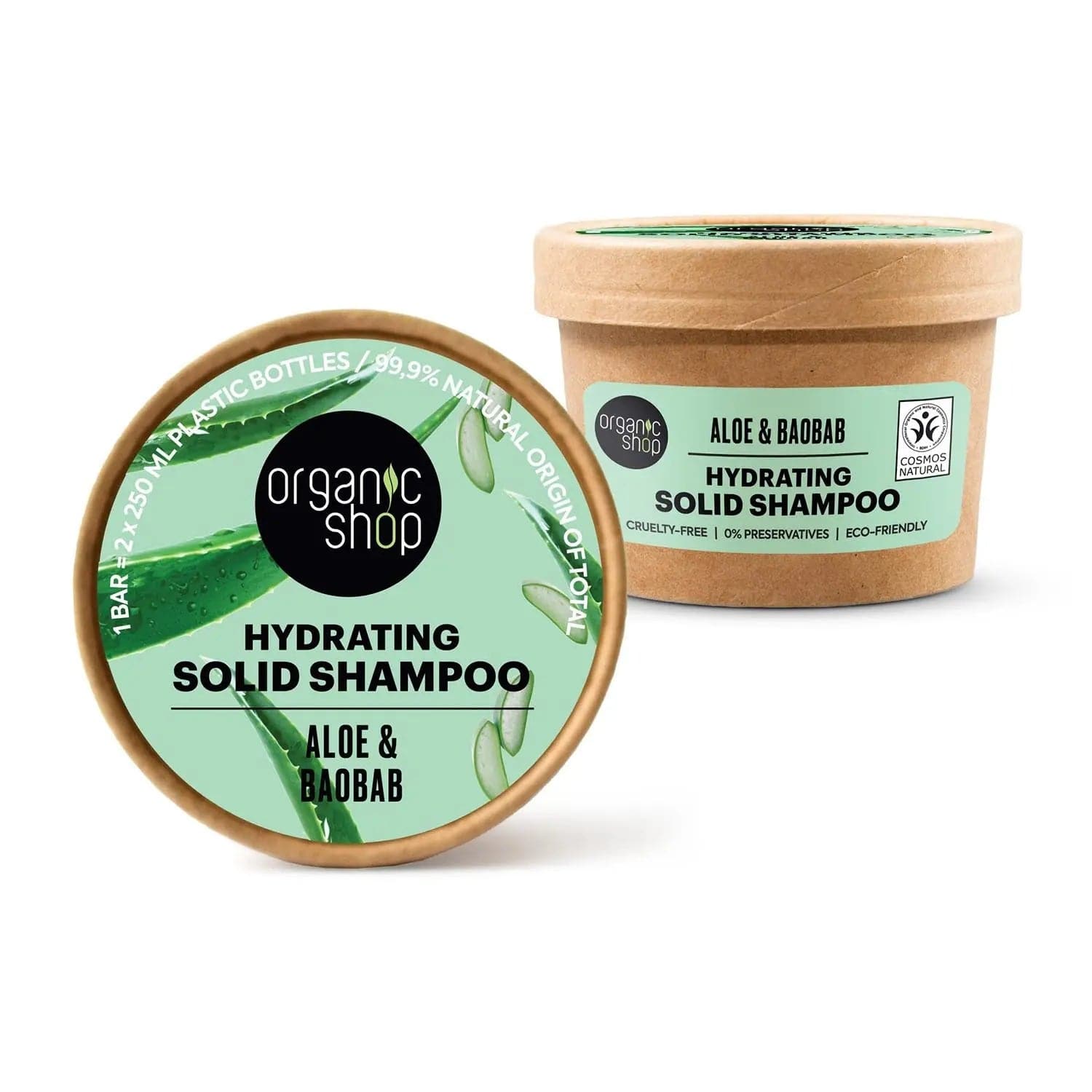 Jag Couture London - New York Organic Shop Aloe Champu Solido Hydratante 60g