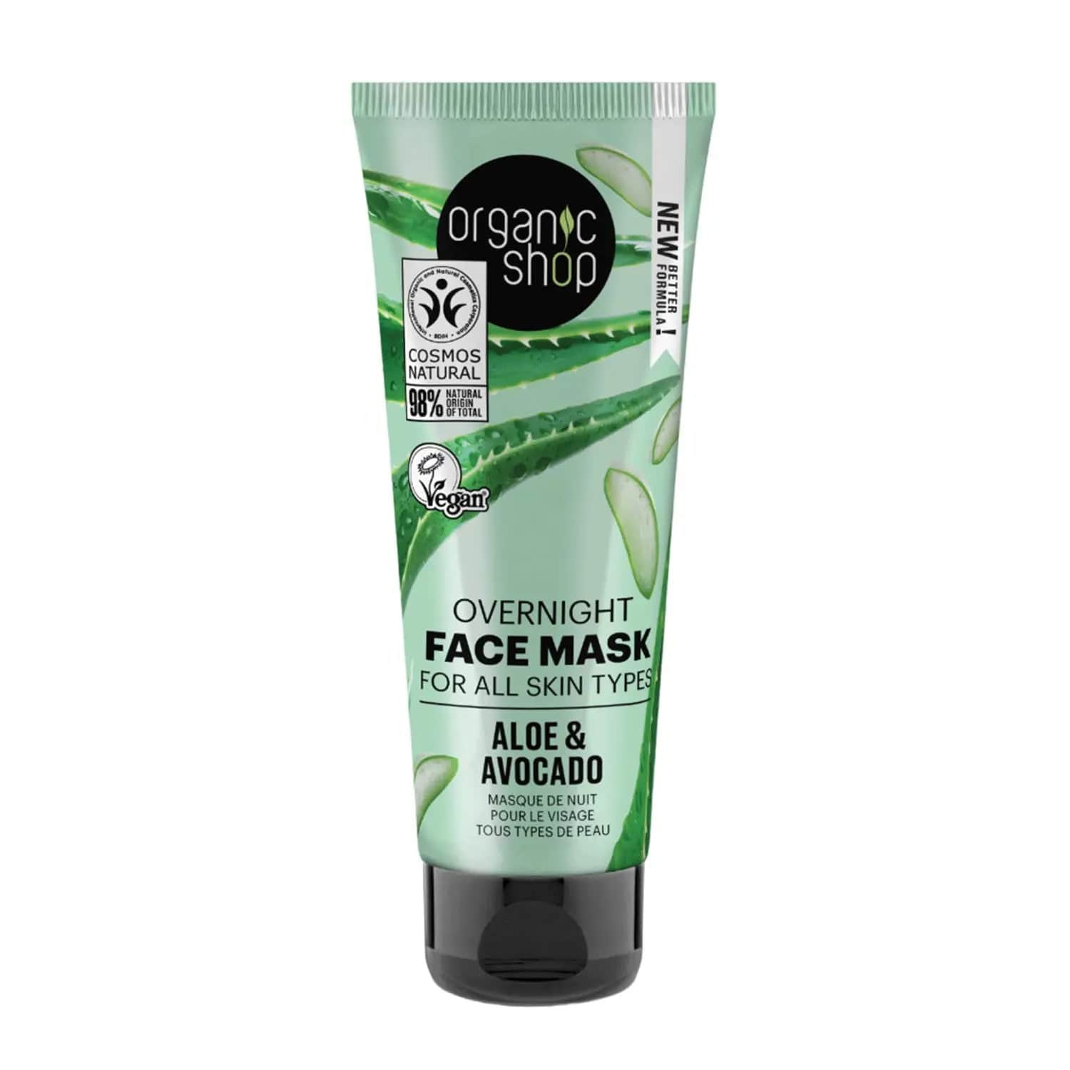 Jag Couture London - New York Organic Shop Aloe Mascarilla Facial Overnight 75ml