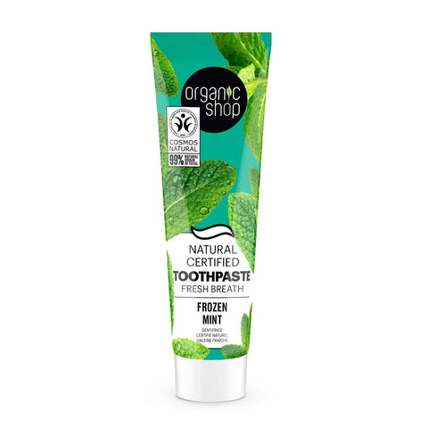 Jag Couture London - New York Organic Shop Frozen Mint Dentifrico Fresh Bearth 100g