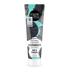 Jag Couture London - New York Organic Shop Mint Dentifrico Blanqueador 100g